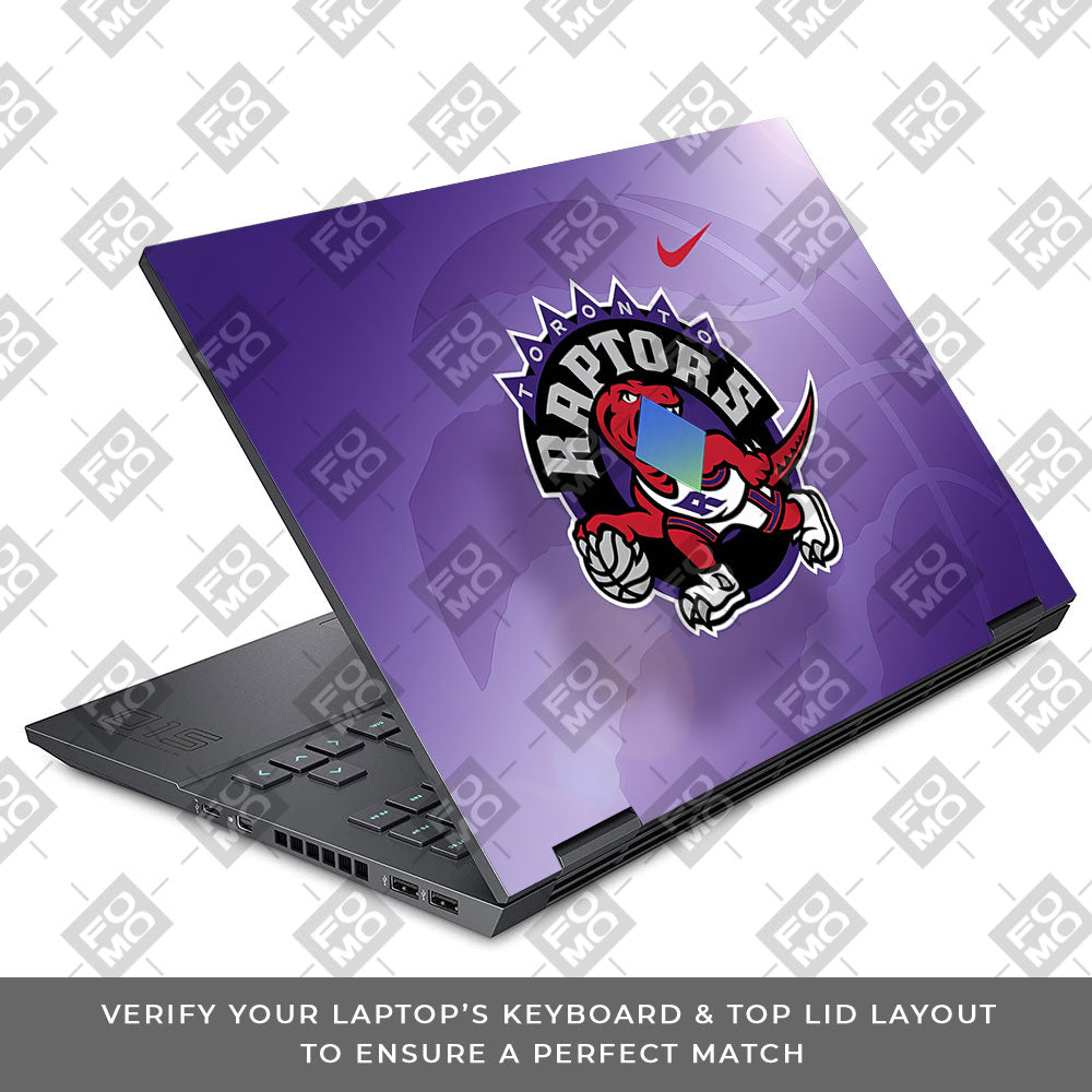 Raptors Pride HP Omen 15 3D Laptop Skin