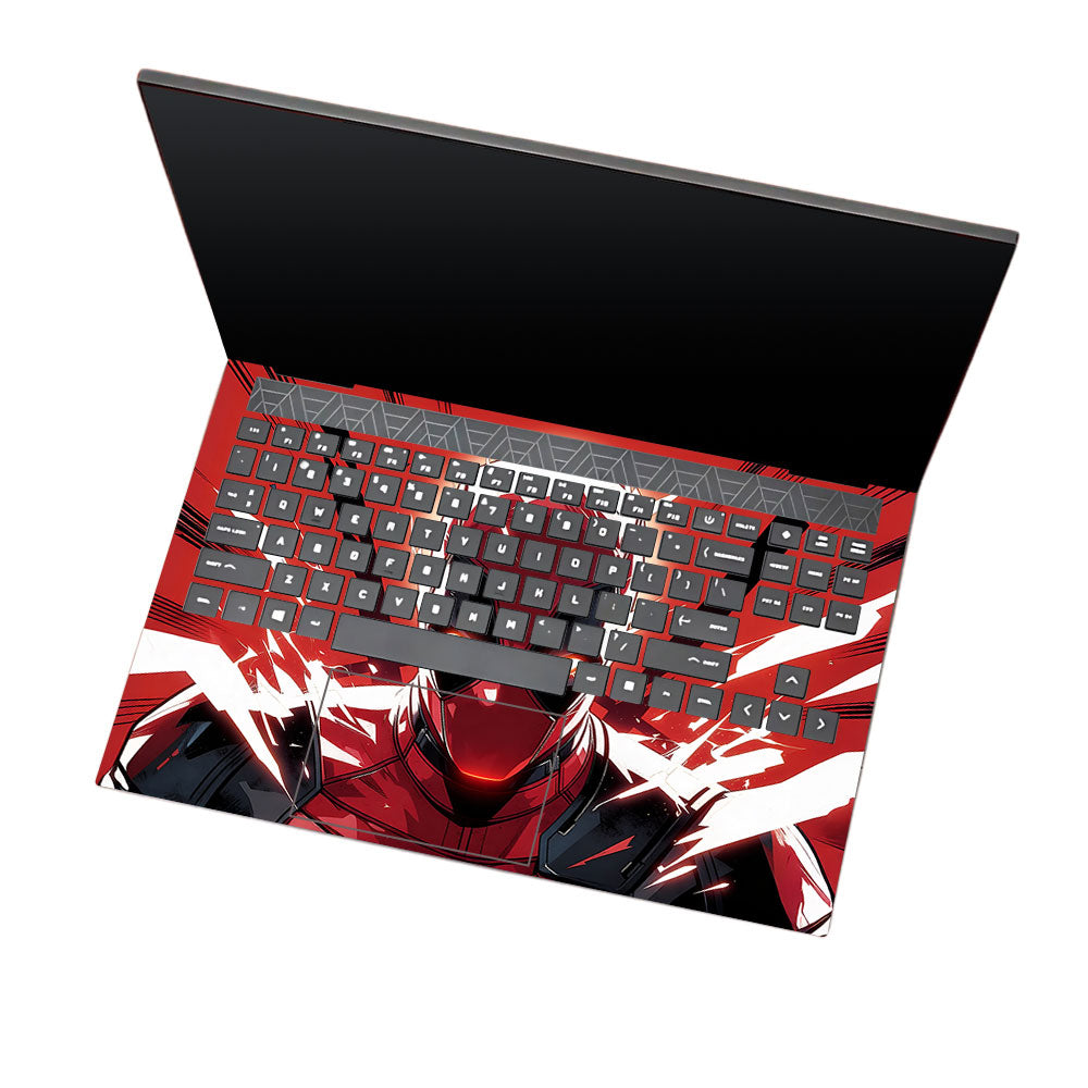Deadpool Red Fury HP Omen 15 3D Laptop Skin
