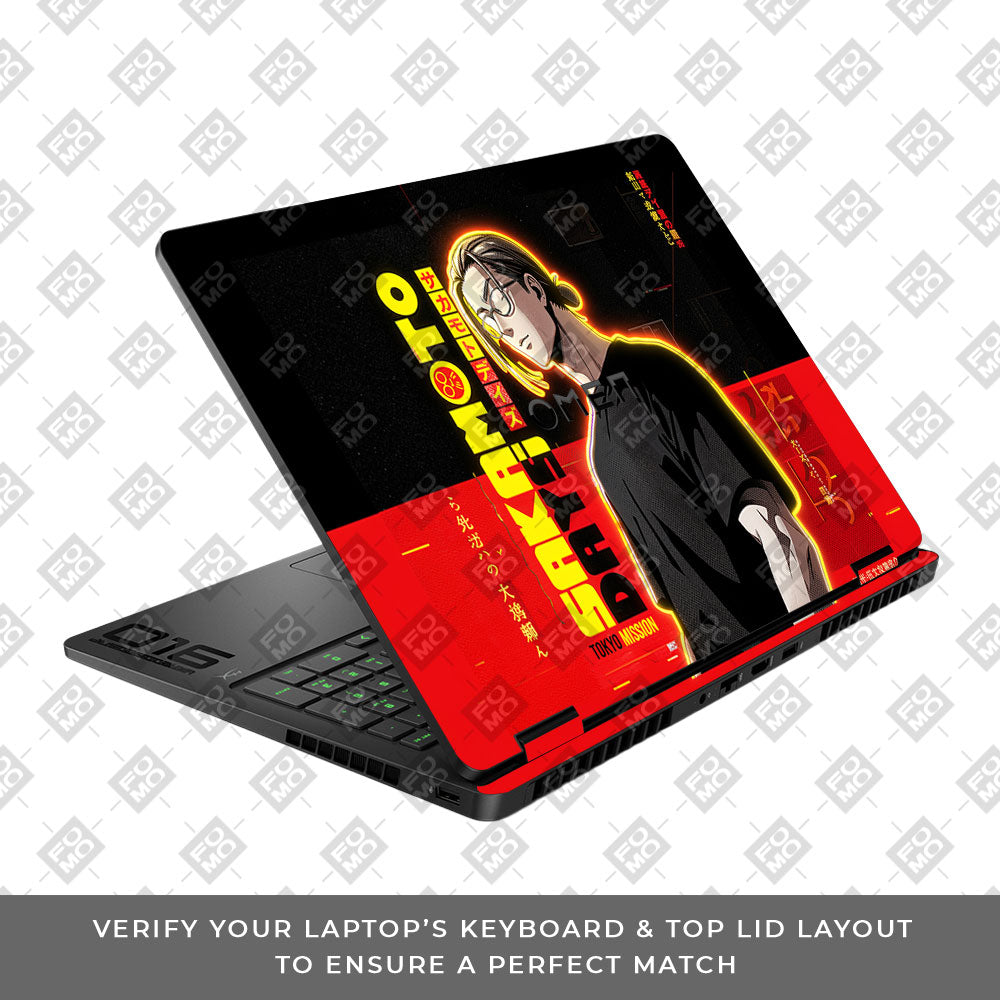 Taro Sakomoto HP Omen Gaming 16 2025, 2026 3D Laptop Skin