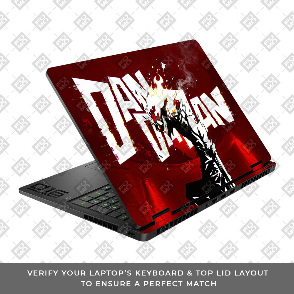 Dandadan Ignition HP Omen Gaming 16 2025, 2026 3D Laptop Skin
