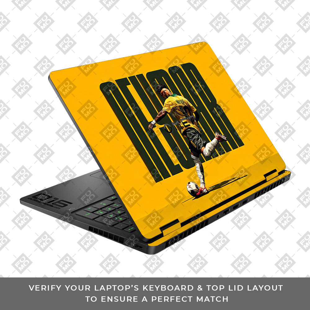 Neymar Brazil Drip HP Omen Gaming 16 2025, 2026 3D Laptop Skin