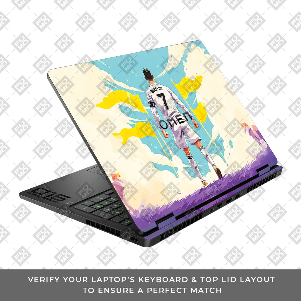 Ronaldo Final Boss HP Omen Gaming 16 2025, 2026 3D Laptop Skin