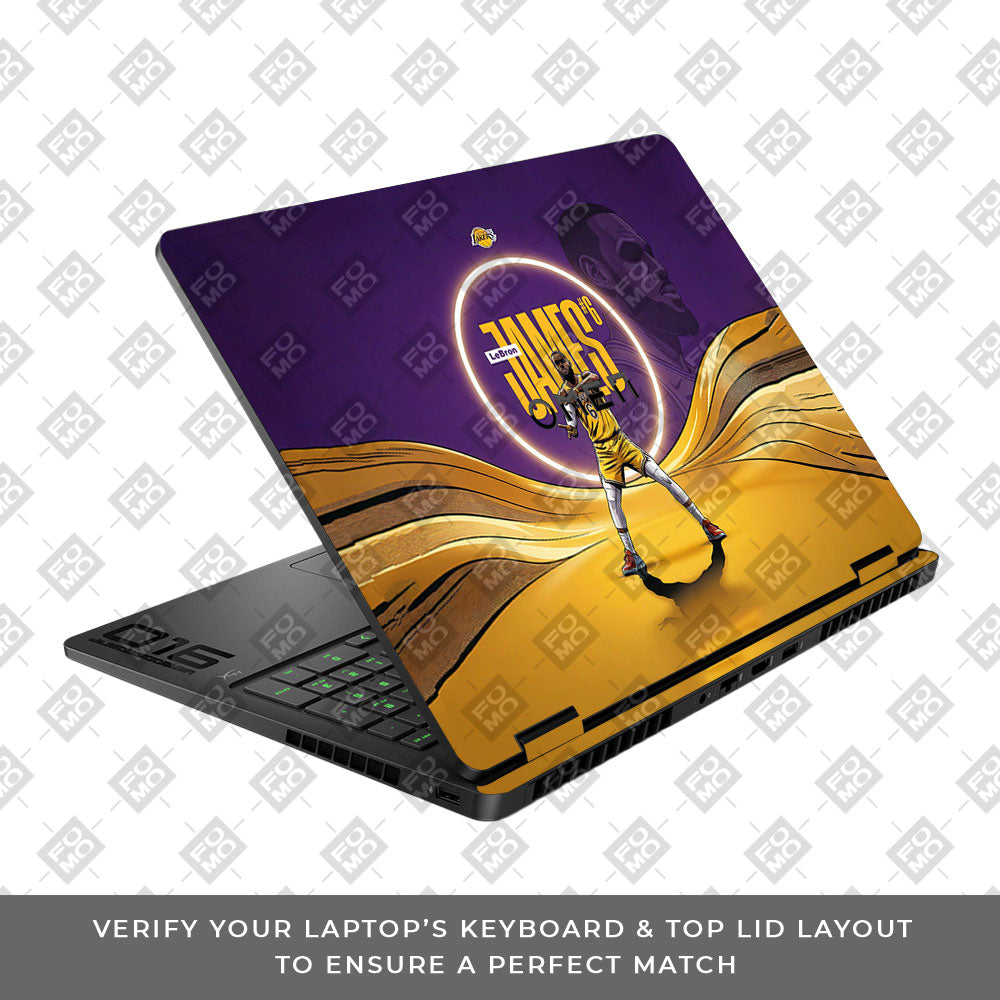 LeBron Legacy HP Omen Gaming 16 2025, 2026 3D Laptop Skin