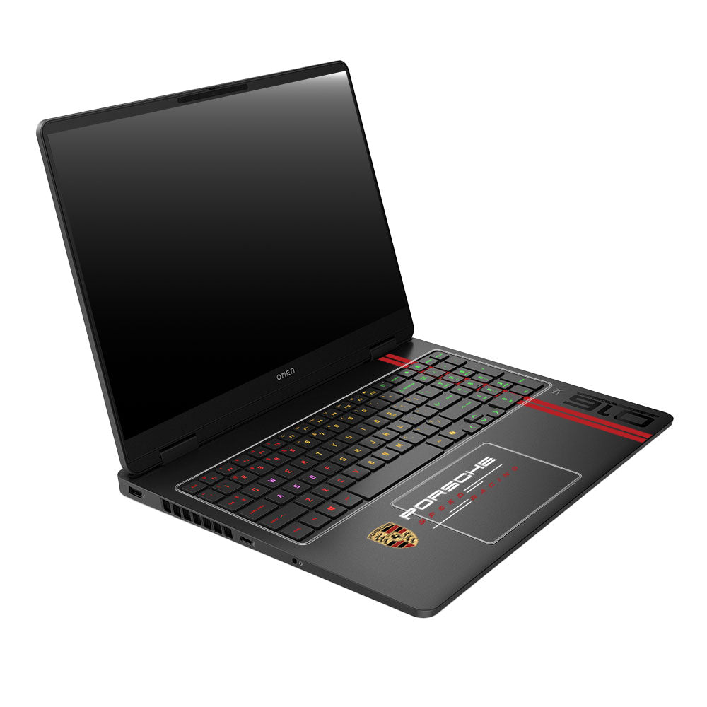 Transparent Porsche Motorsport Graphic HP Omen Gaming 16 2025, 2026 Laptop Skin