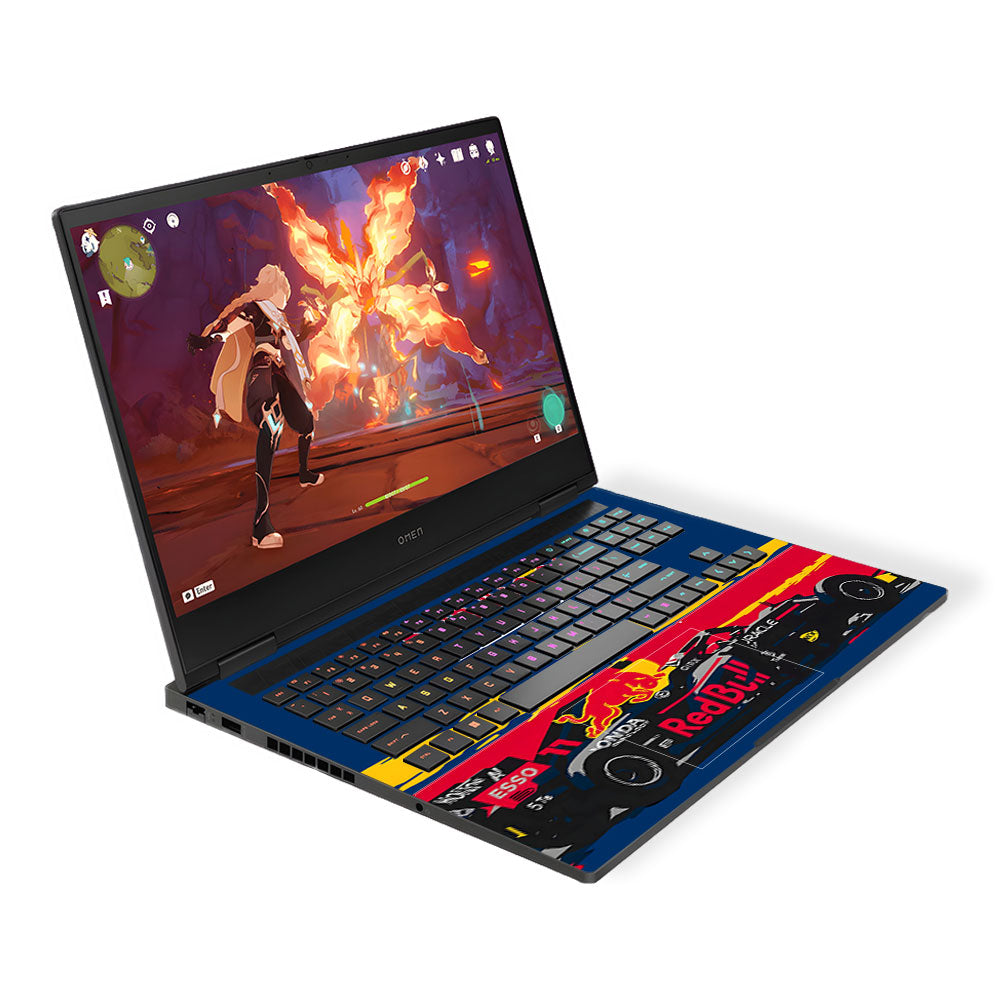 Red Bull Racing Formula One Team HP Omen Gaming 16 3D Laptop Skin