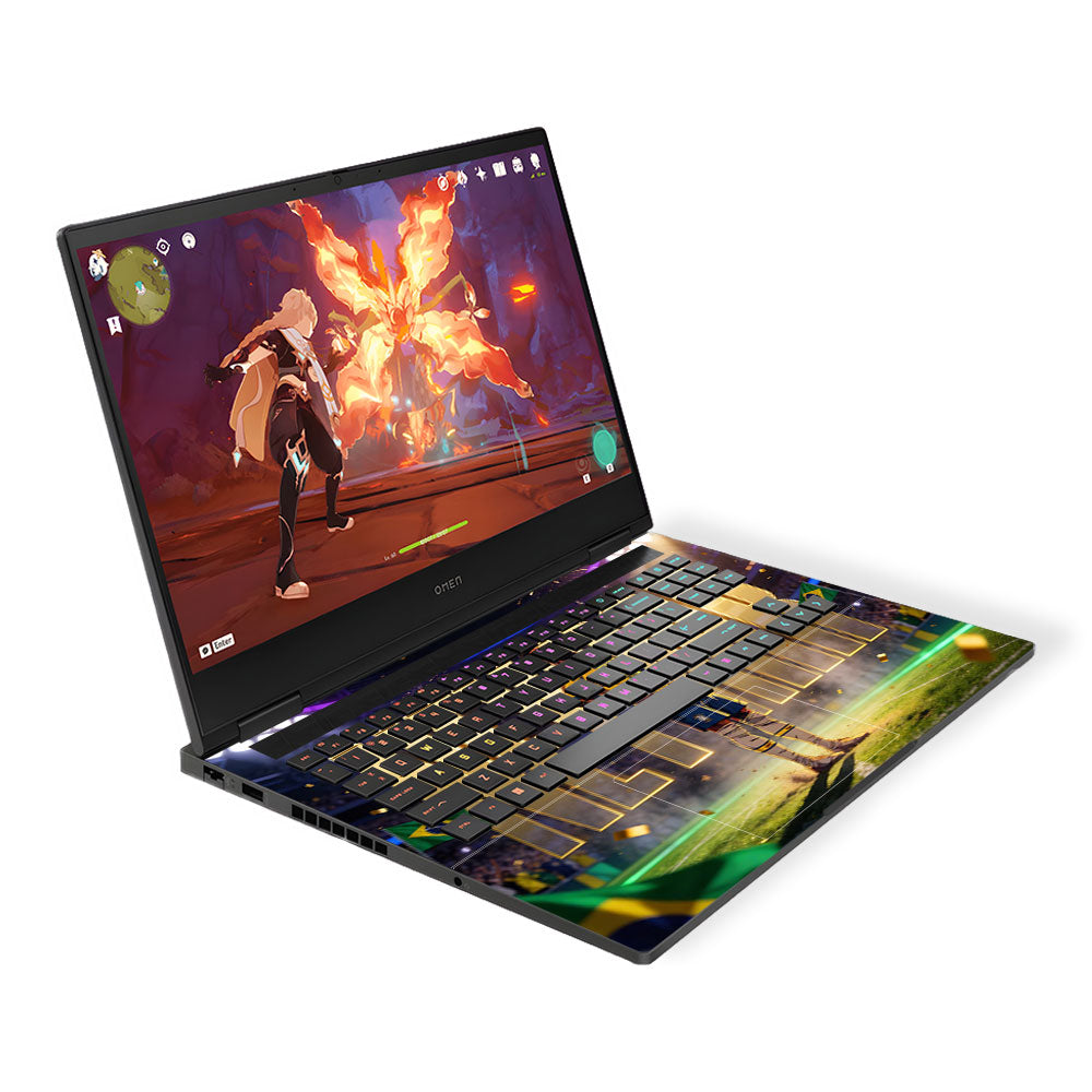 Neymar Golden Aura HP Omen Gaming 16 3D Laptop Skin