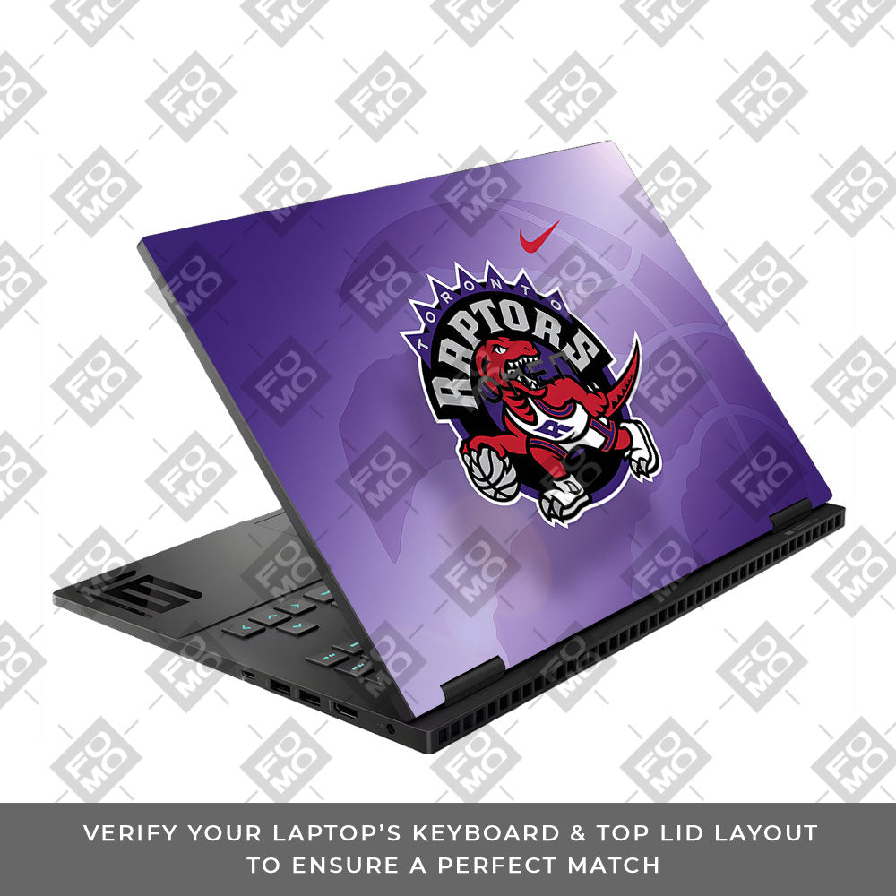 Raptors Pride HP Omen Gaming 16 3D Laptop Skin