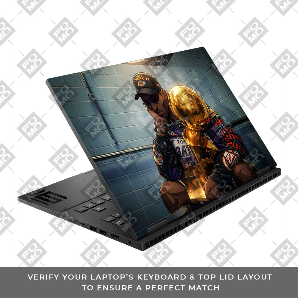 Kobe Trophy HP Omen Gaming 16 3D Laptop Skin
