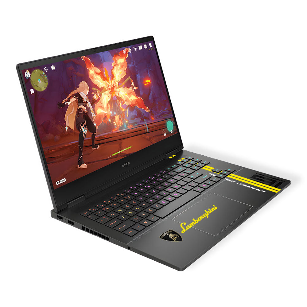 Transparent Lamborghini Limited Edition HP Omen Gaming 16 Laptop Skin