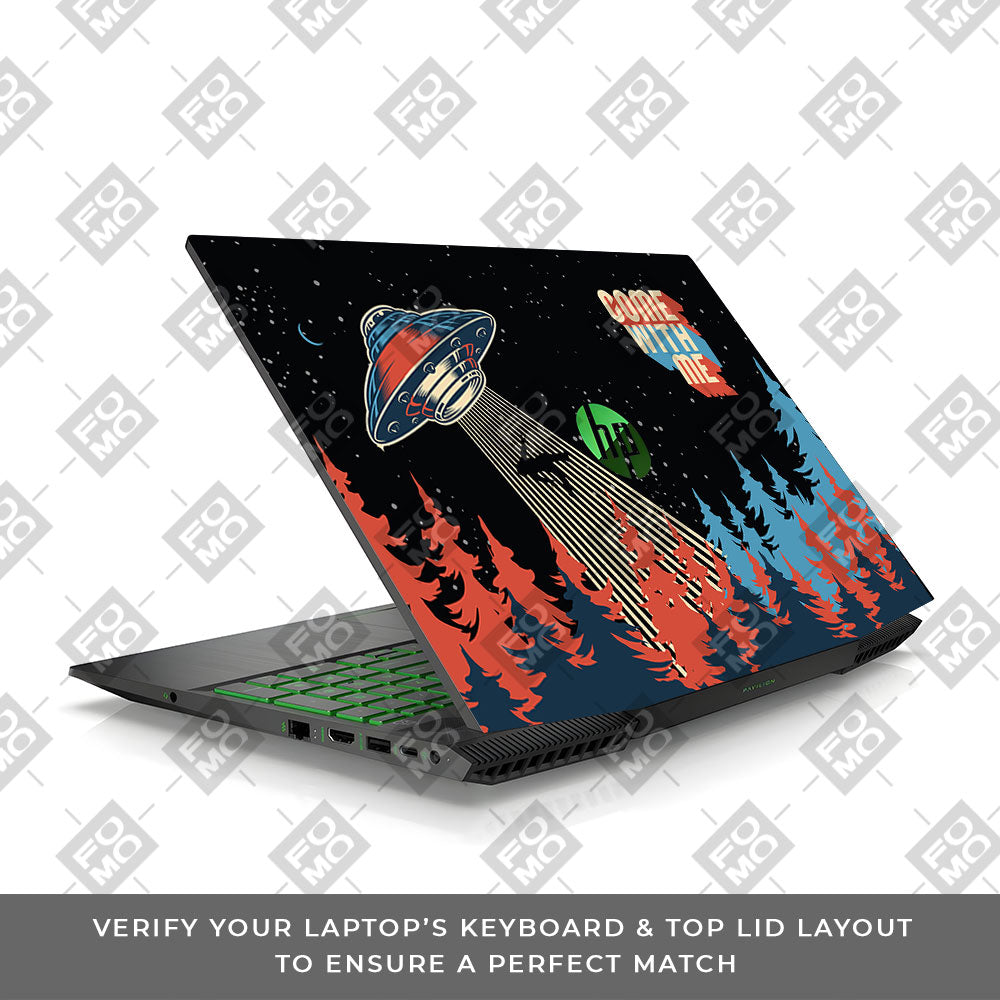 Come with Me HP Pavilion Gaming 15 CX Series 3D Laptop Skin