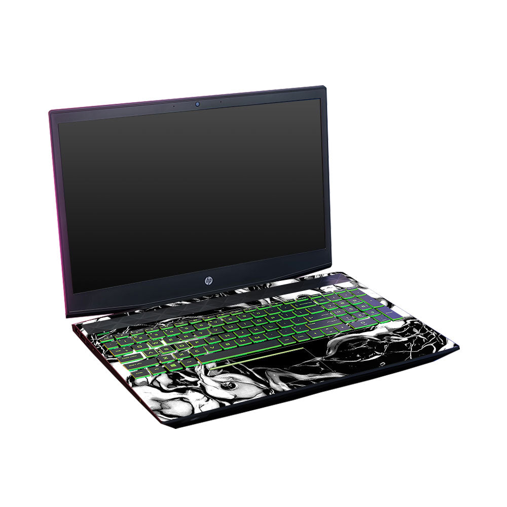 Spiderman Web Black HP Pavilion Gaming 15 CX Series 3D Laptop Skin