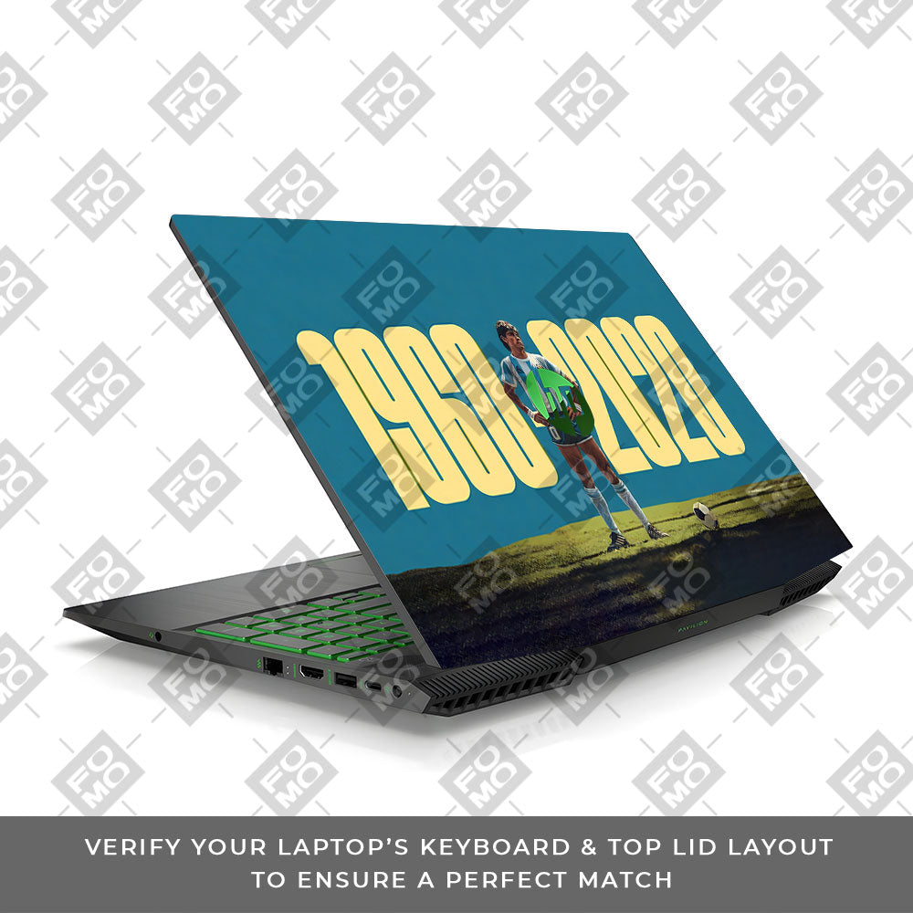 GOAT Era 1960 - 2020 HP Pavilion Gaming 15 CX Series 3D Laptop Skin
