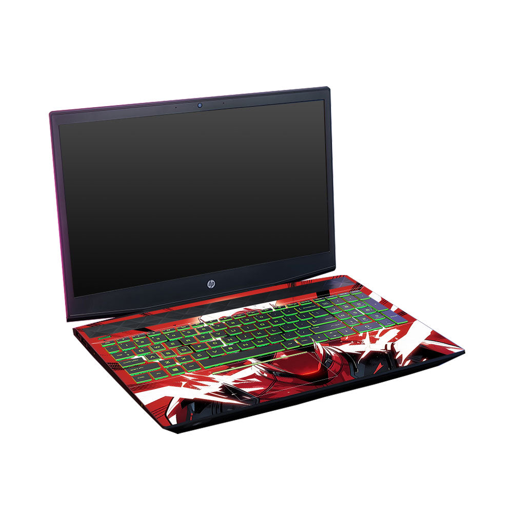 Deadpool Red Fury HP Pavilion Gaming 15 CX Series 3D Laptop Skin