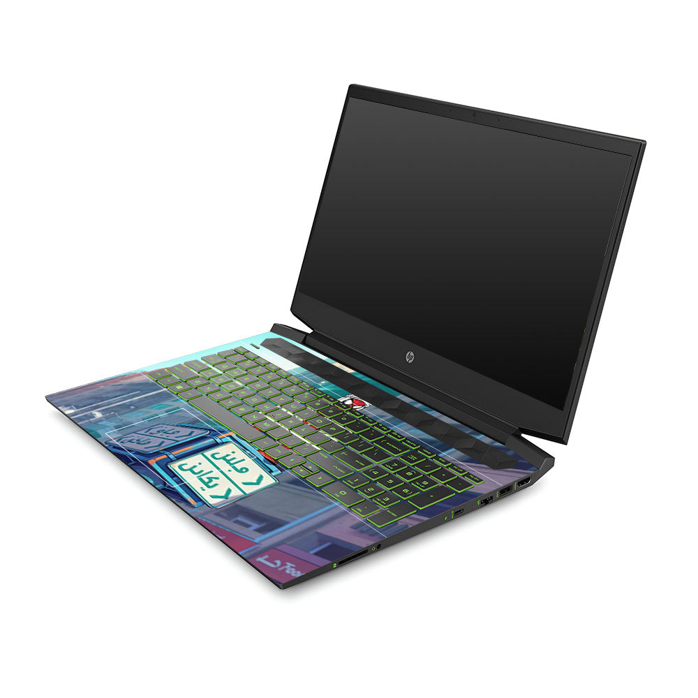 Arabian Spider Man HP Pavilion Gaming 15 EC Series 3D Laptop Skin