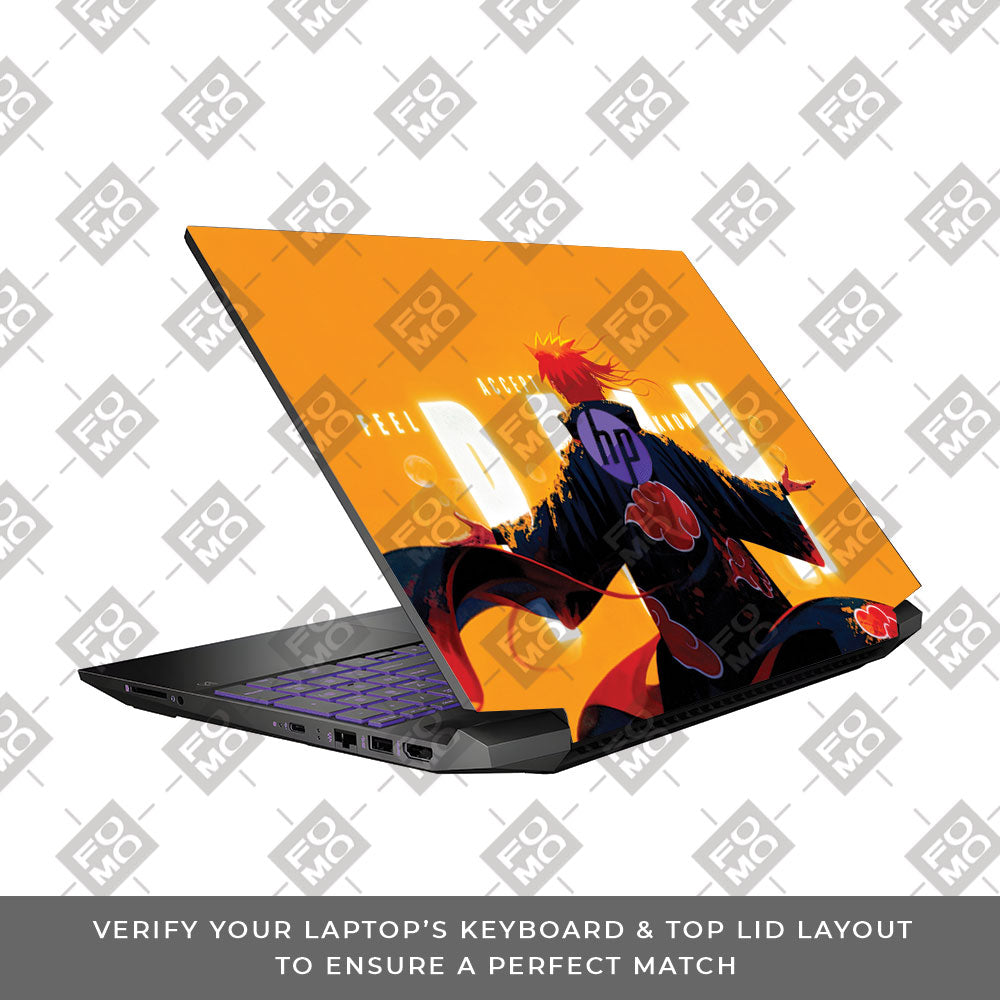 Pain Six Paths HP Pavilion Gaming 15 EC Series 3D Laptop Skin