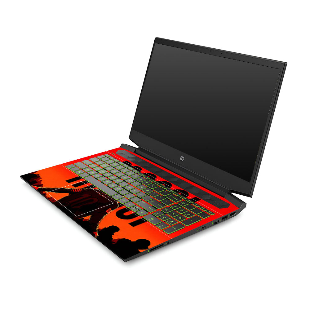 Messi Red Aura HP Pavilion Gaming 15 EC Series 3D Laptop Skin