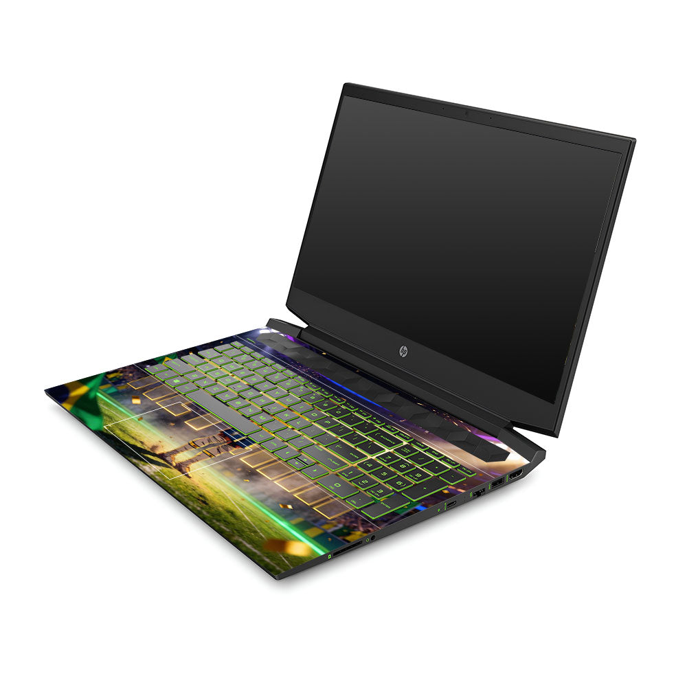 Neymar Golden Aura HP Pavilion Gaming 15 EC Series 3D Laptop Skin