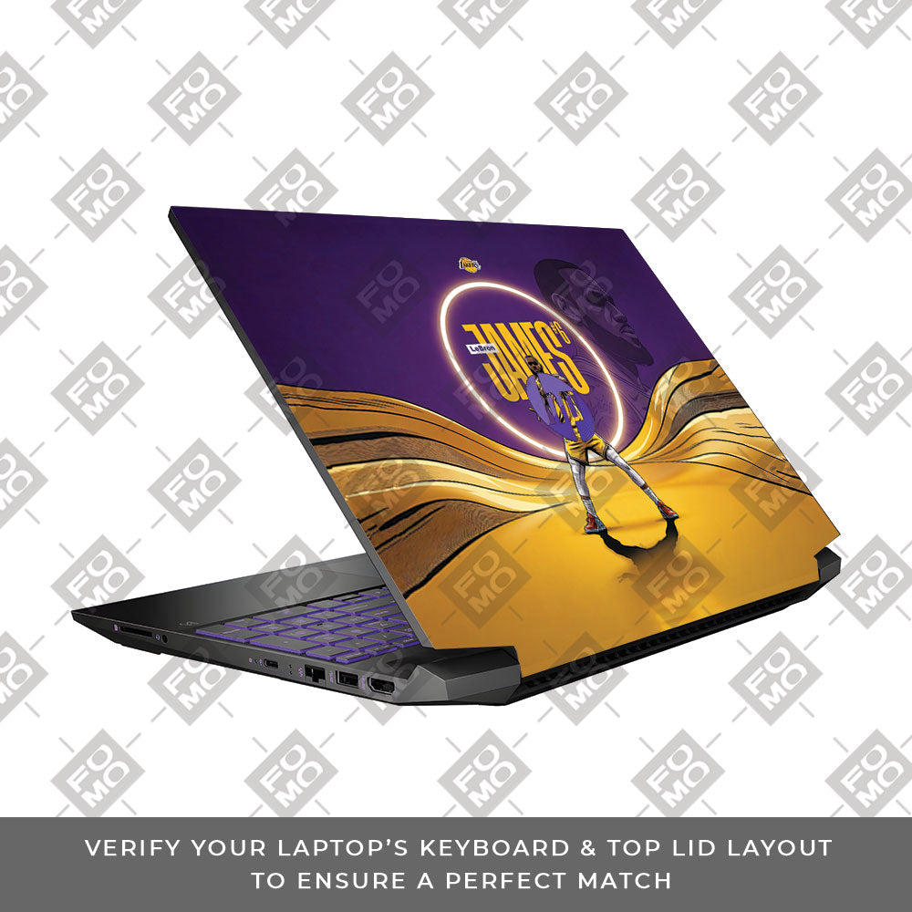 LeBron Legacy HP Pavilion Gaming 15 EC Series 3D Laptop Skin