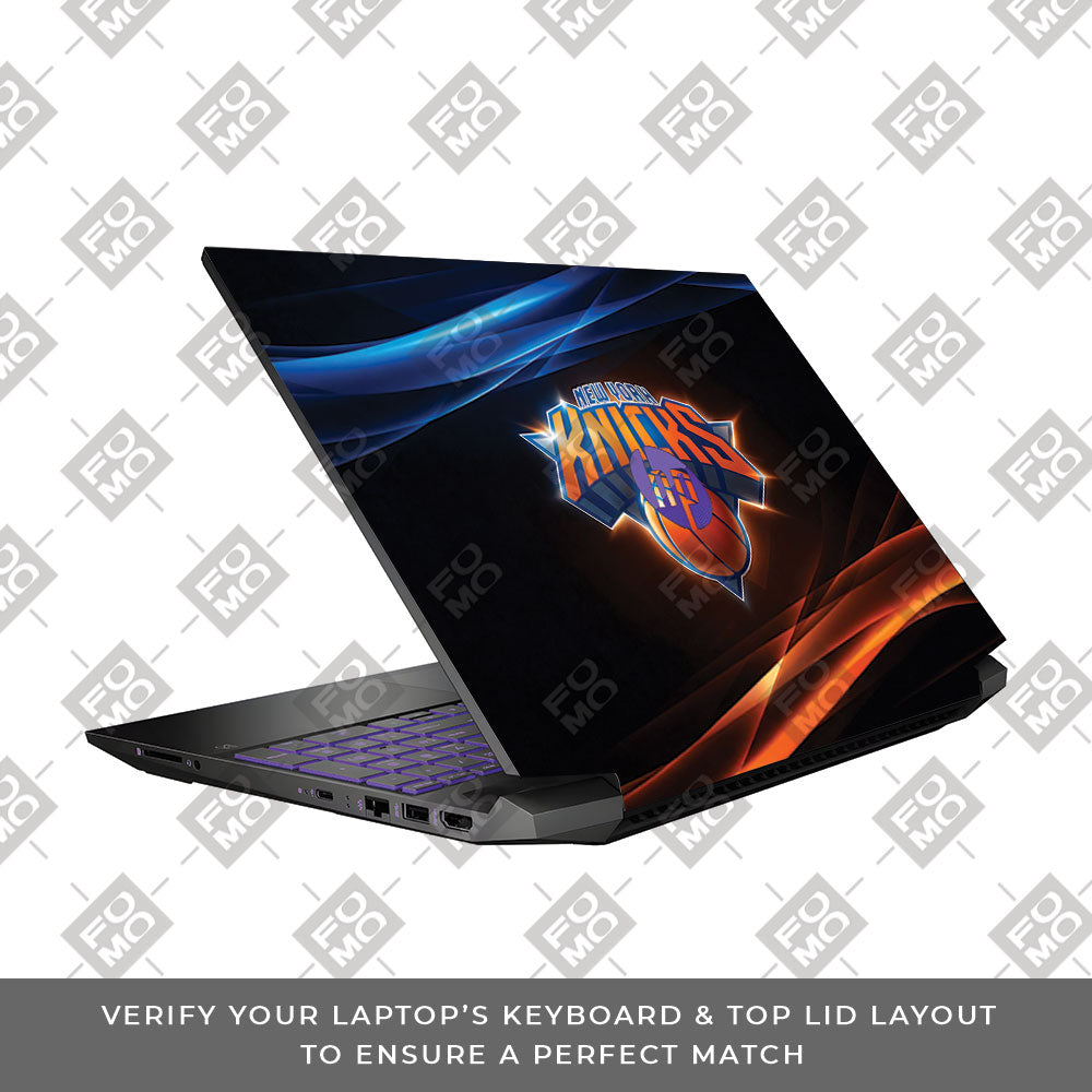 Knicks Glow HP Pavilion Gaming 15 EC Series 3D Laptop Skin