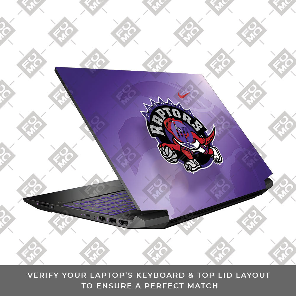 Raptors Pride HP Pavilion Gaming 15 EC Series 3D Laptop Skin