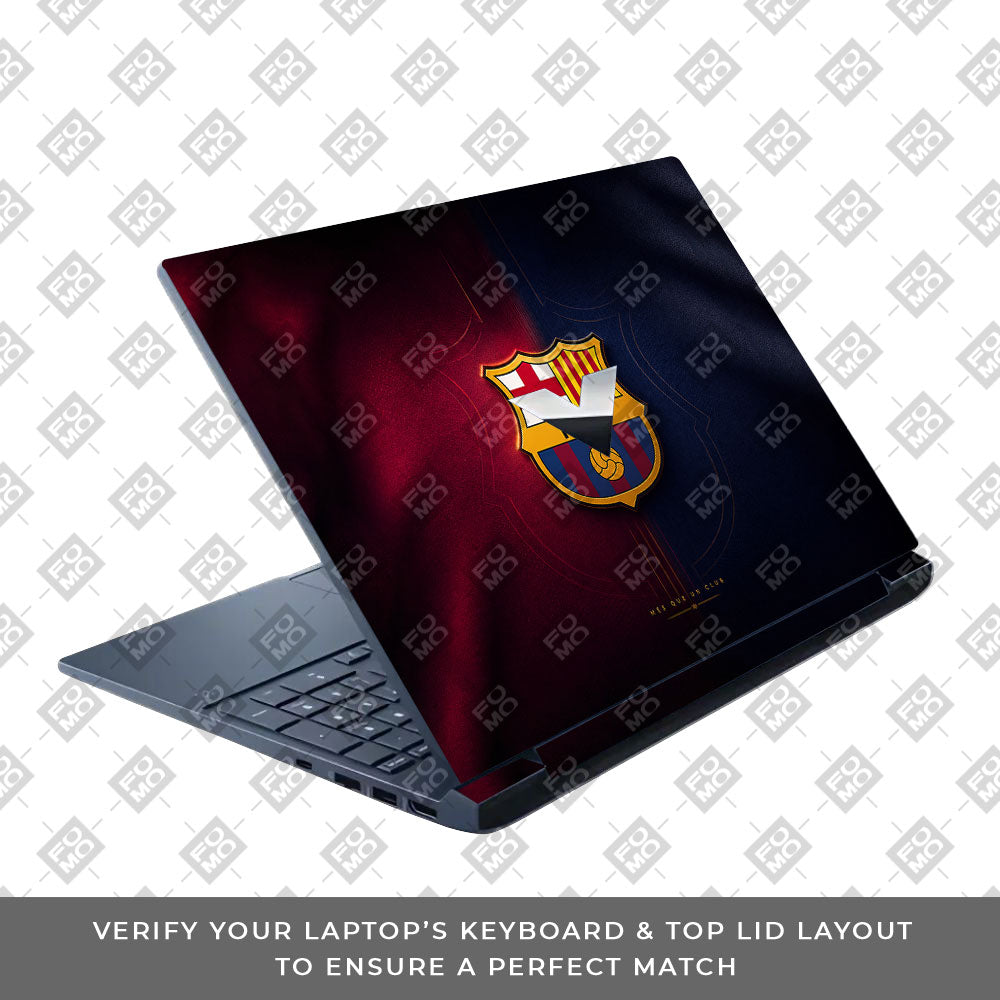 Catalan Pride Barcelona Legacy HP Victus 3D Laptop Skin