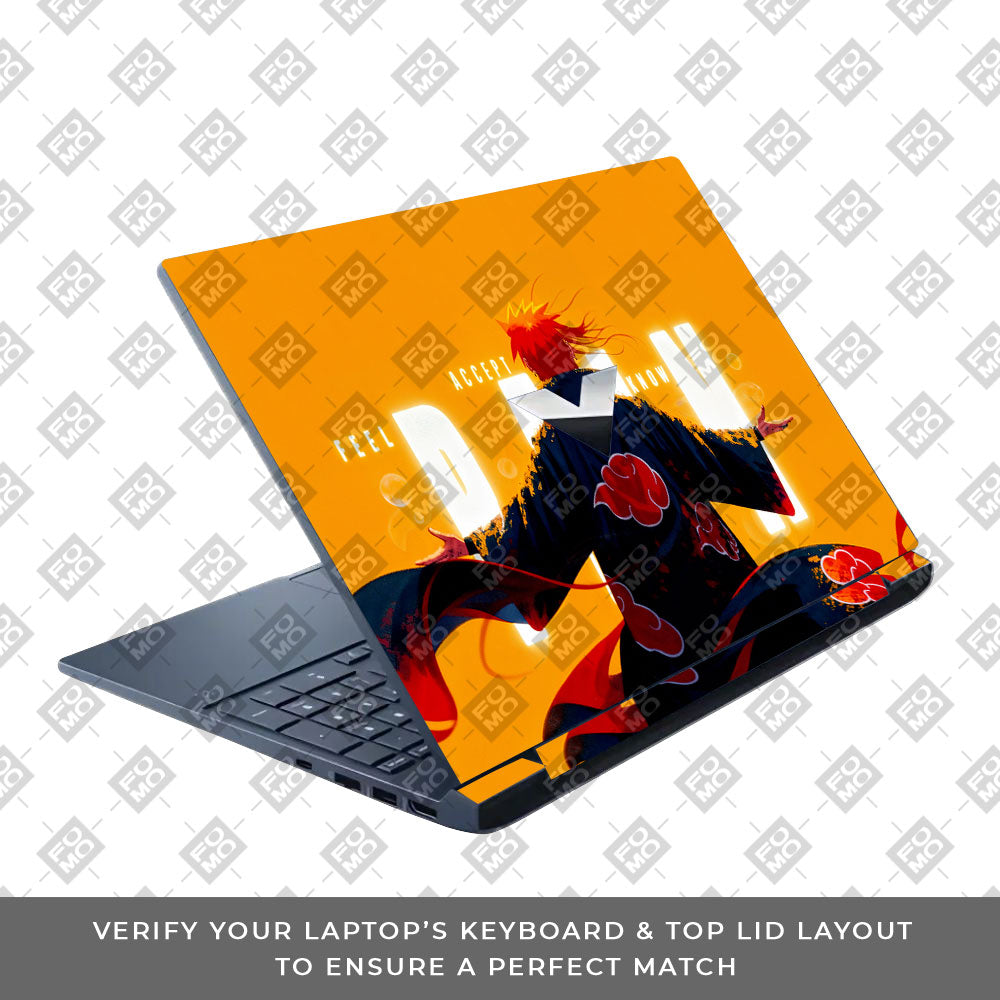 Pain Six Paths HP Victus 3D Laptop Skin