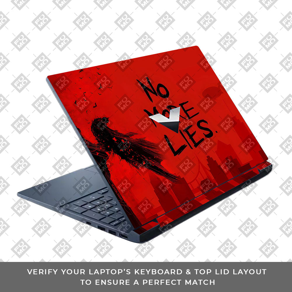 Batman No More Lies HP Victus 3D Laptop Skin