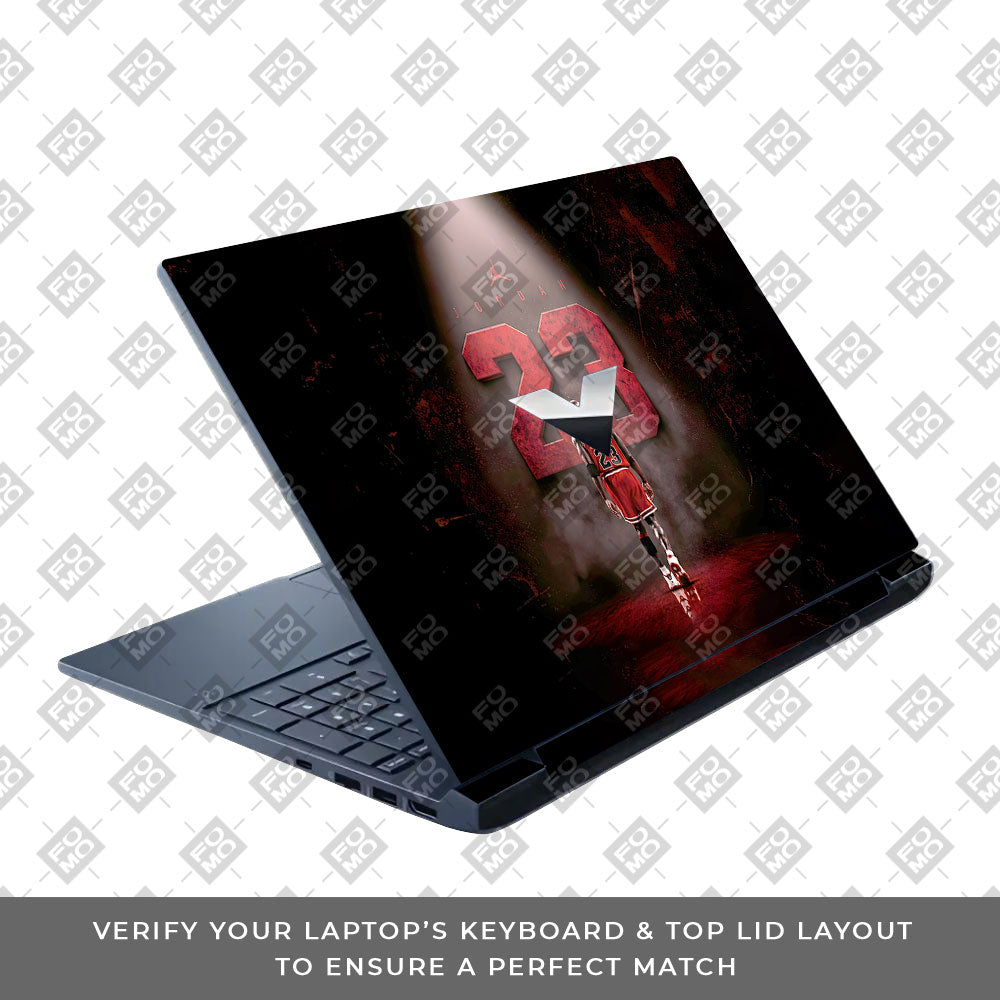 Jordan 23 HP Victus 3D Laptop Skin