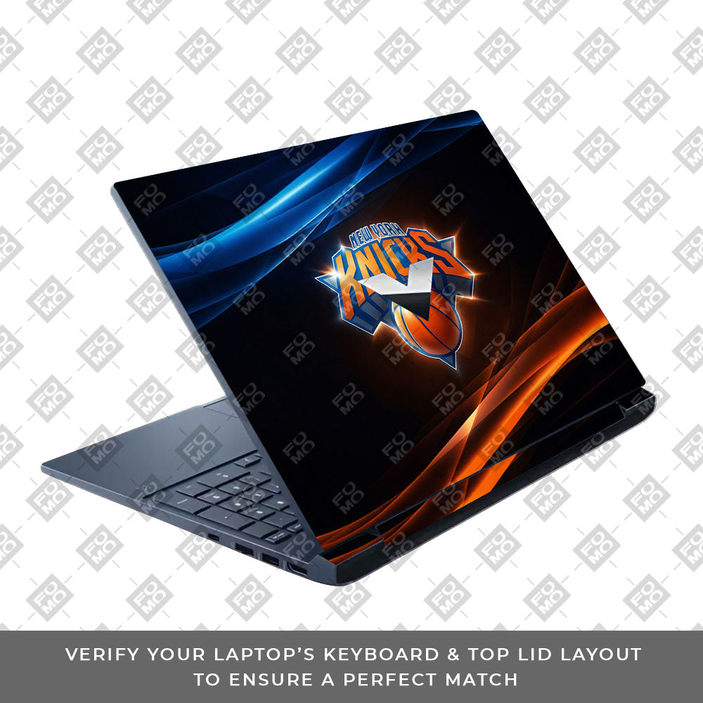 Knicks Glow HP Victus 3D Laptop Skin