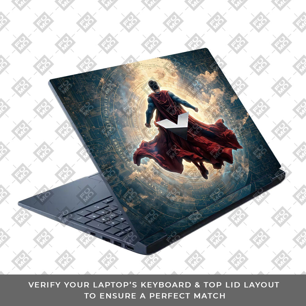 Superman Ascends HP Victus Laptop Skin