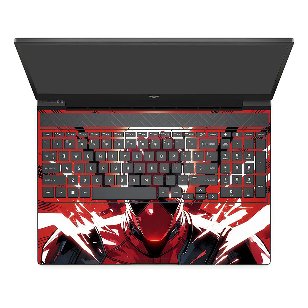Deadpool Red Fury HP Victus 3D Laptop Skin