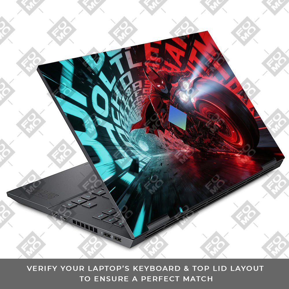 Dark Knight Overdrive HP Omen 15 Laptop Skin