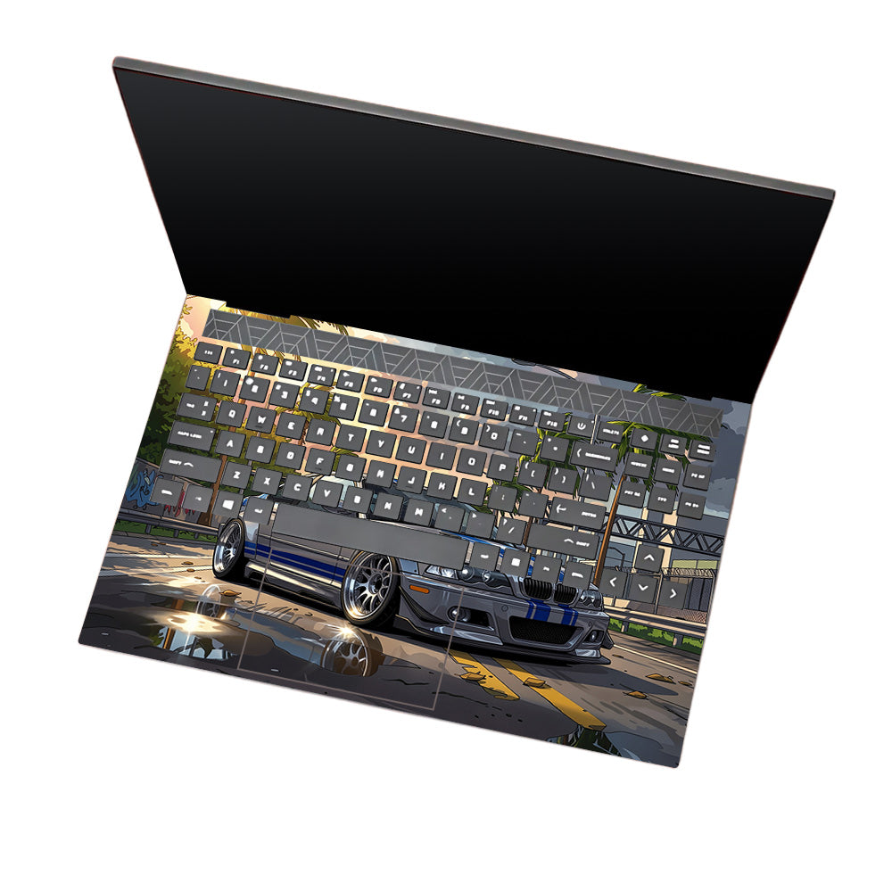 Street Icon BMW E46 Drift Legend HP Omen 15 Laptop Skin