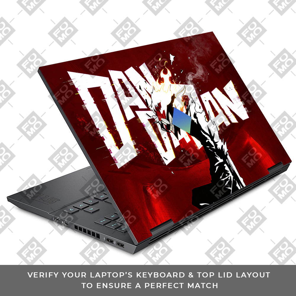 Dandadan Ignition HP Omen 15 Laptop Skin