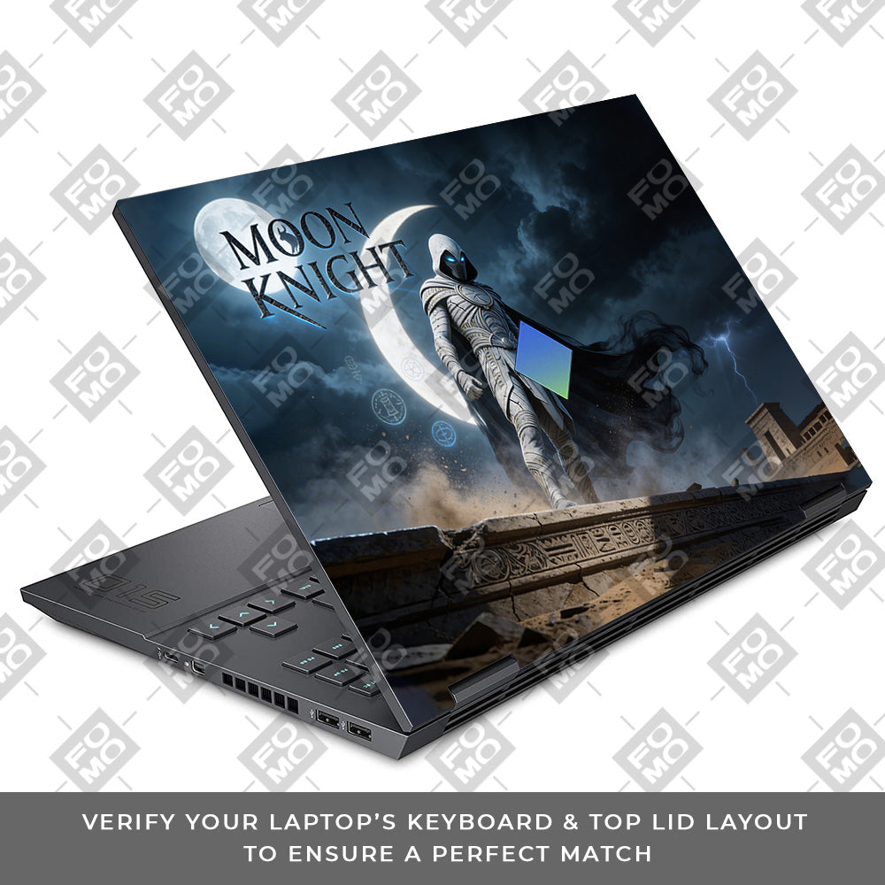 Moon Knight Lunar Vigil HP Omen 15 Laptop Skin