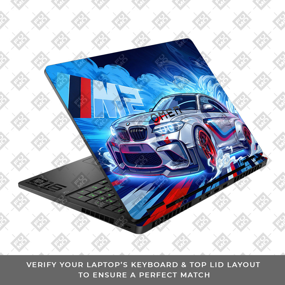 BMW M Performance HP Omen Gaming 16 2025, 2026 Laptop Skin