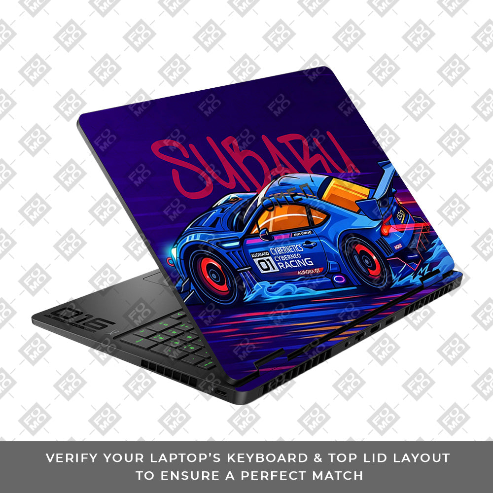 Subaru BRZ HP Omen Gaming 16 2025, 2026 Laptop Skin
