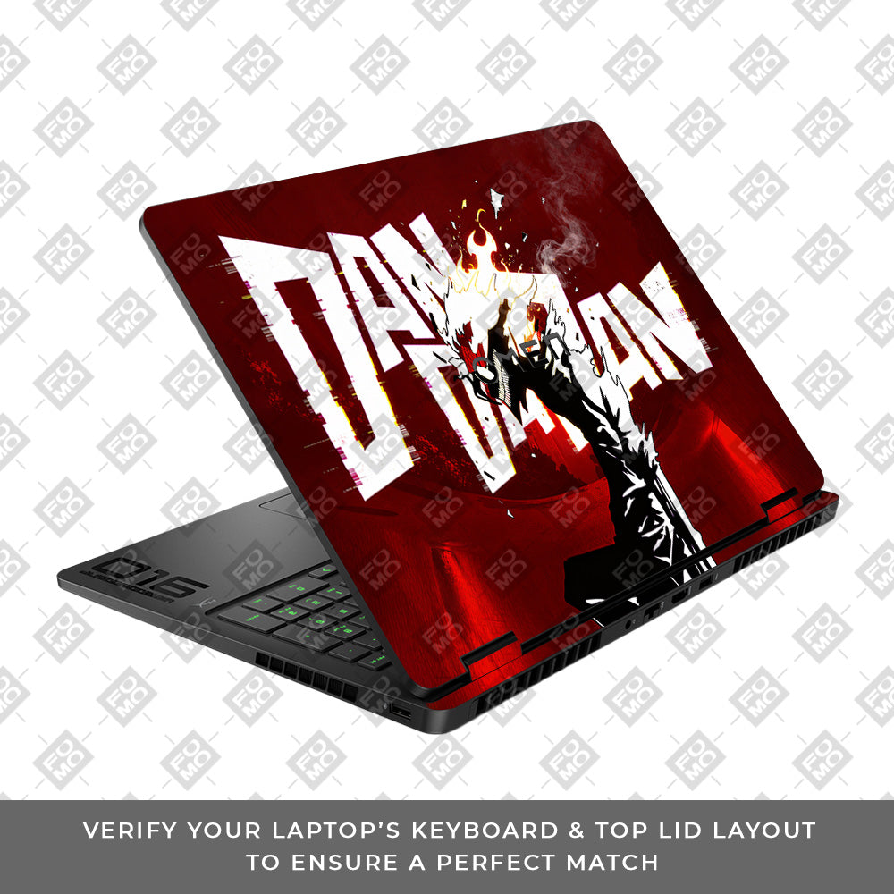 Dandadan Ignition HP Omen Gaming 16 2025, 2026 Laptop Skin