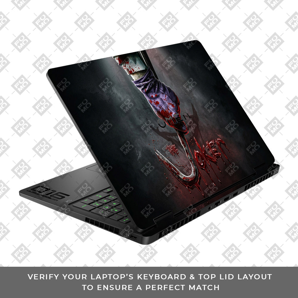Bloodline of Joker HP Omen Gaming 16 2025, 2026 Laptop Skin