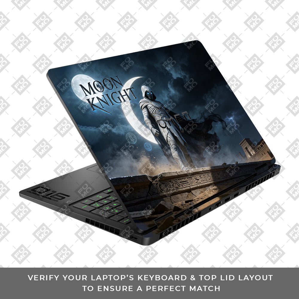 Moon Knight Lunar Vigil HP Omen Gaming 16 2025, 2026 Laptop Skin