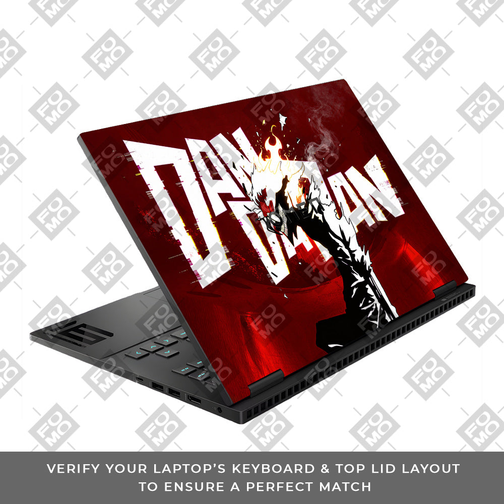 Dandadan Ignition HP Omen Gaming 16 Laptop Skin