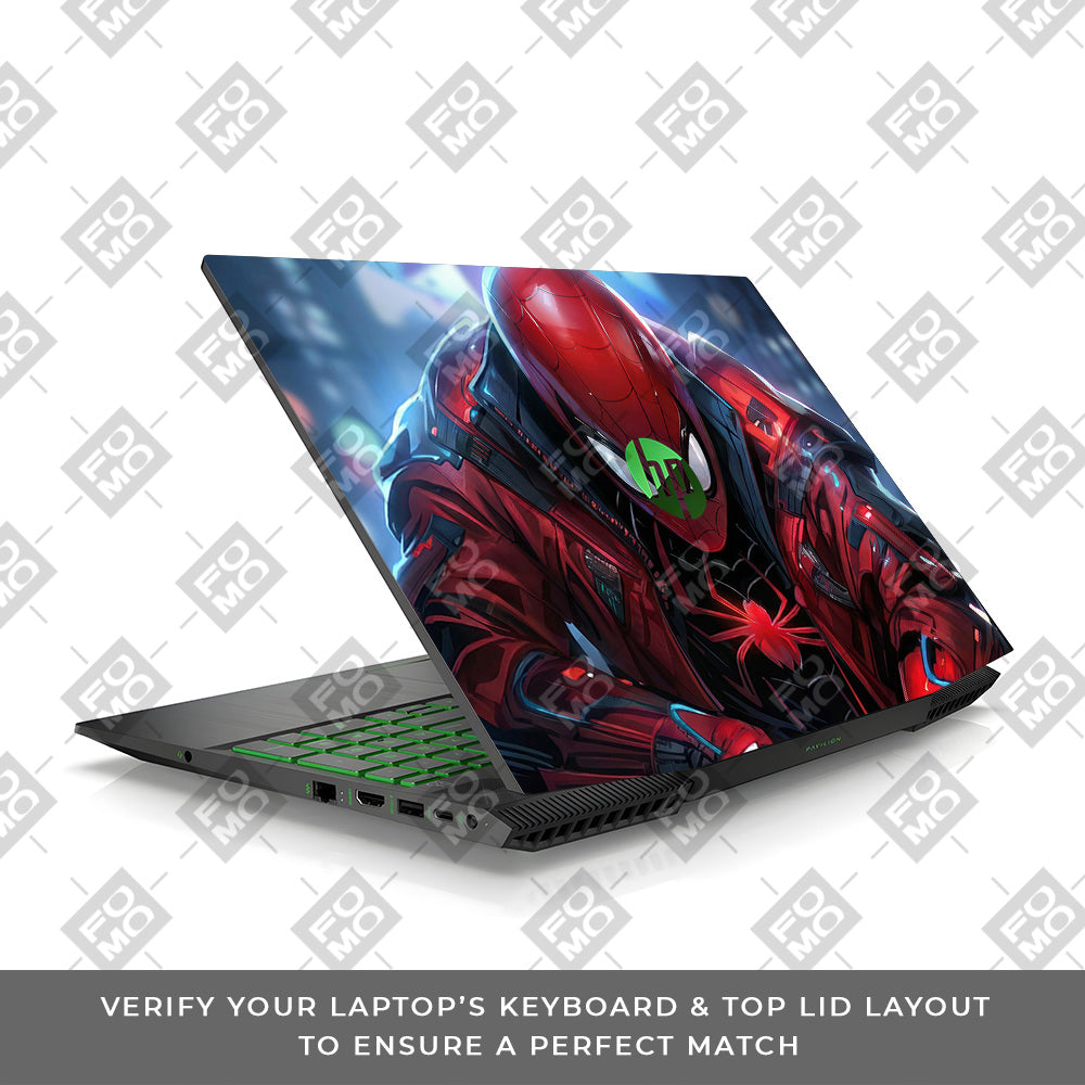Spiderman Classic HP Pavilion Gaming 15 CX Series Laptop Skin