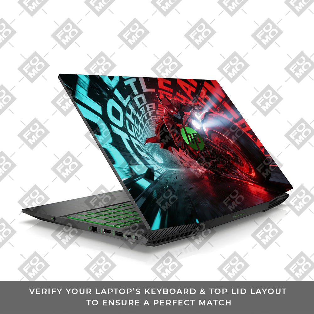 Dark Knight Overdrive HP Pavilion Gaming 15 CX Series Laptop Skin