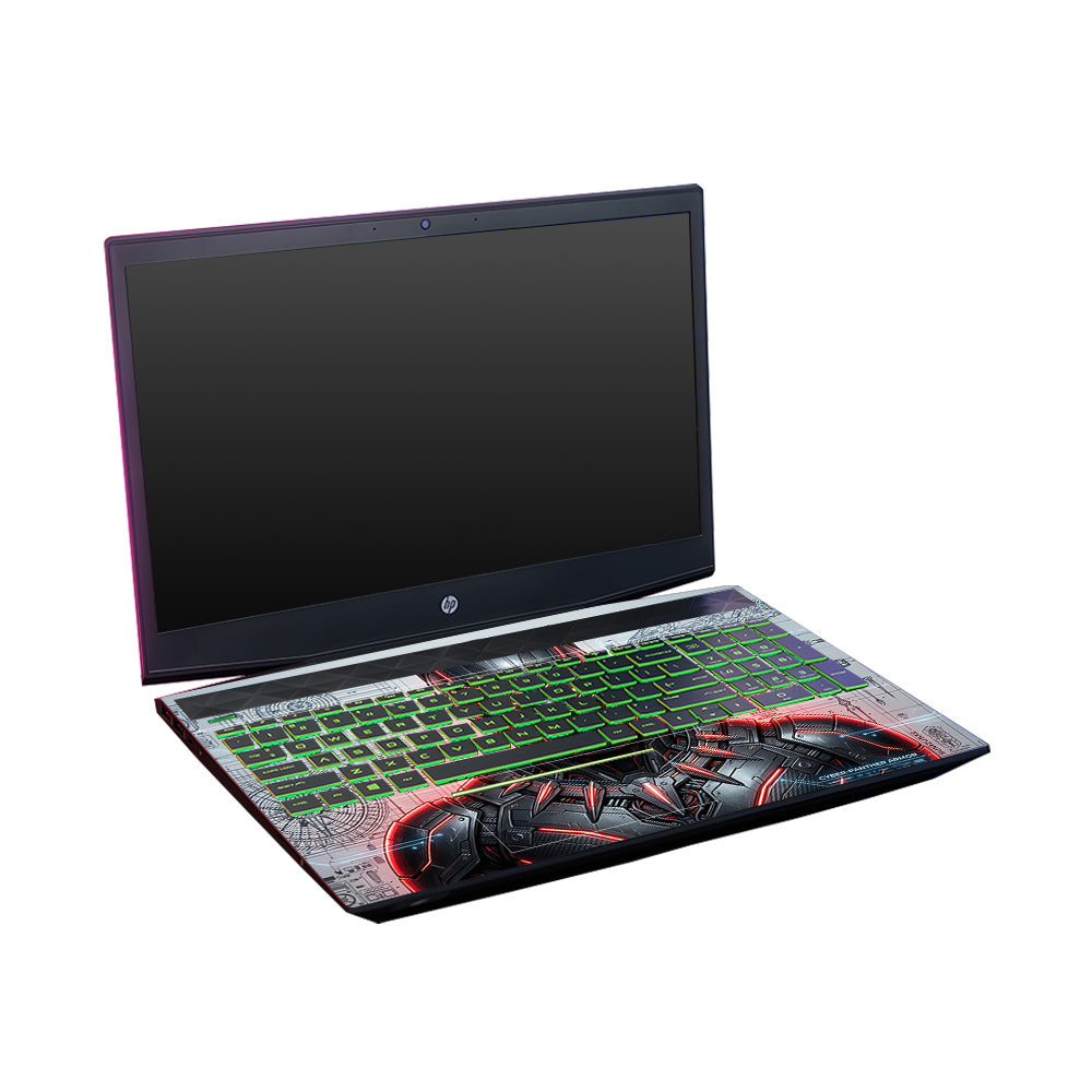 Futuristic Black Panther HP Pavilion Gaming 15 CX Series 3D Laptop Skin