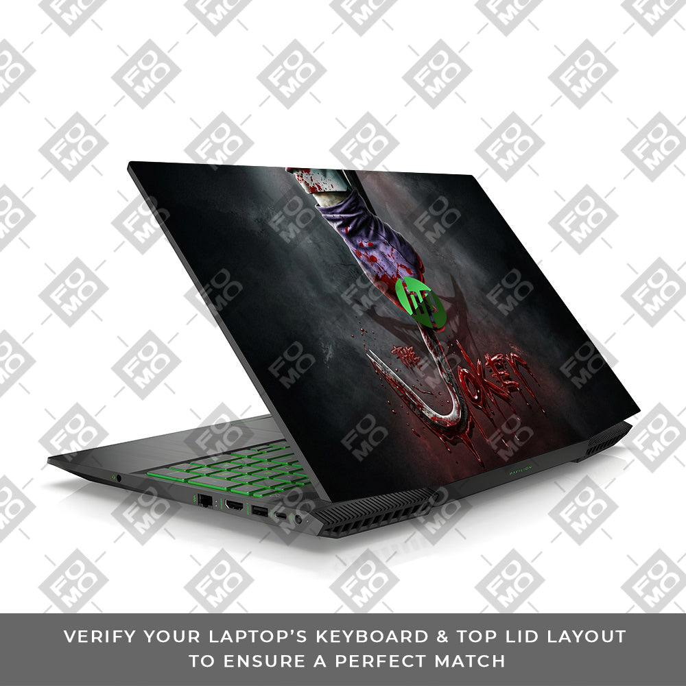 Bloodline of Joker HP Pavilion Gaming 15 CX Series Laptop Skin