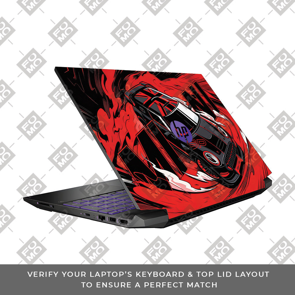 Mini Cooper HP Pavilion Gaming 15 EC Series Laptop Skin