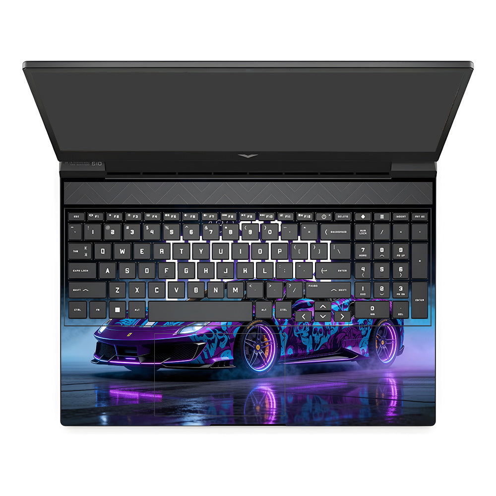 Psycho Drive Ferrari 488 HP Victus Laptop Skin