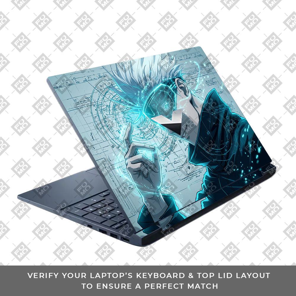 Gojo Satoru Power HP Victus Laptop Skin