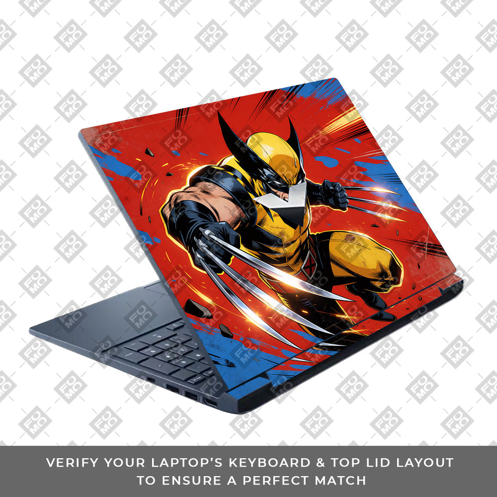 Adamantium Rage HP Victus Laptop Skin