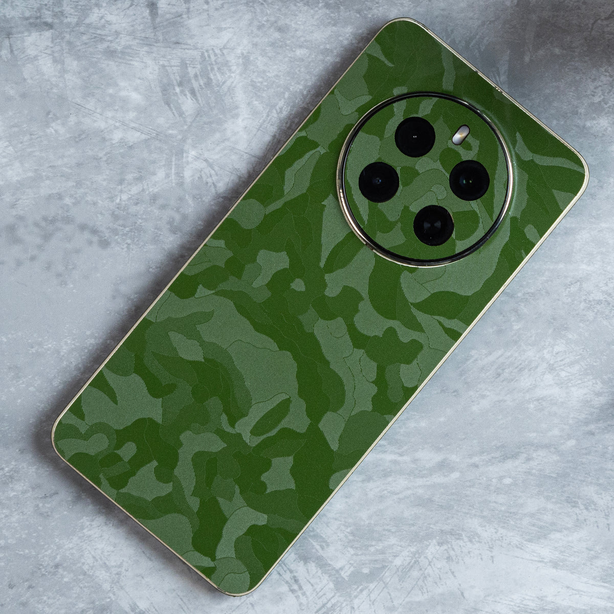 Green Camouflage Texture Mobile Skin